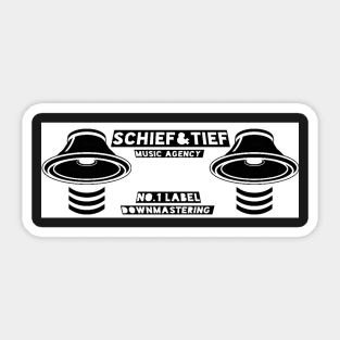 Schief & Tief Double Logo Sticker